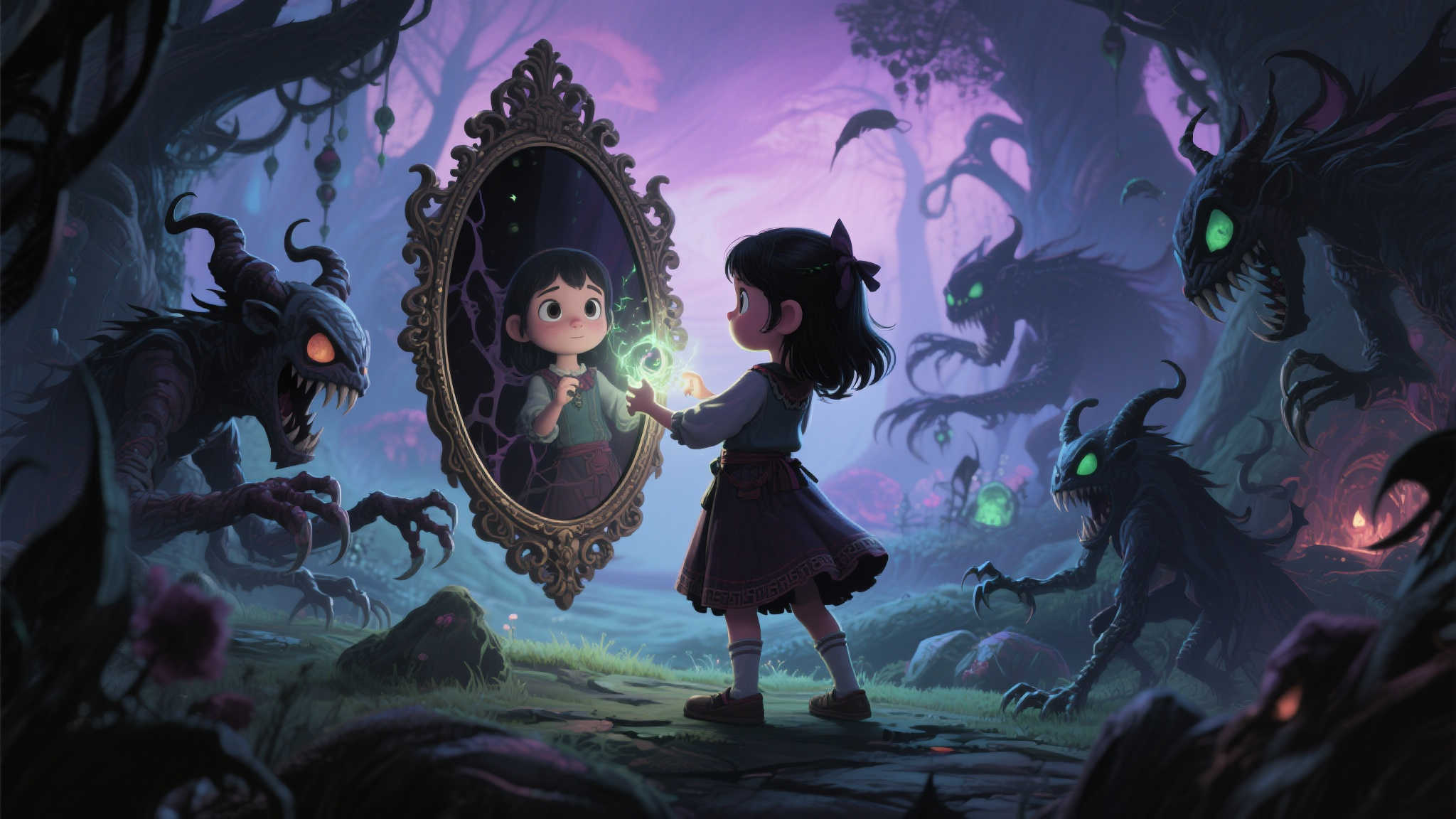 《幽夜少女之镜》全新横版冒险即将开启！